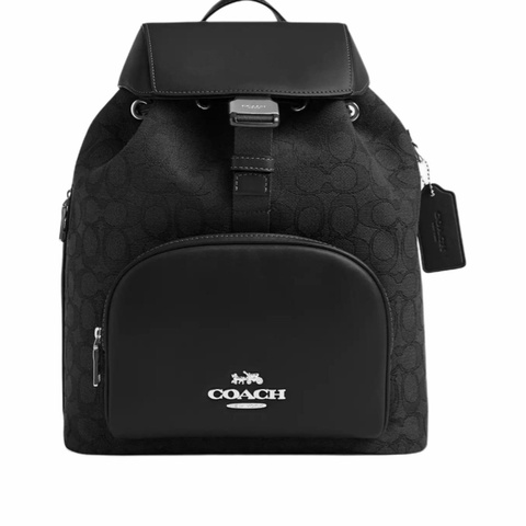 Coach 男女同款 翻蓋雙肩包均碼碼