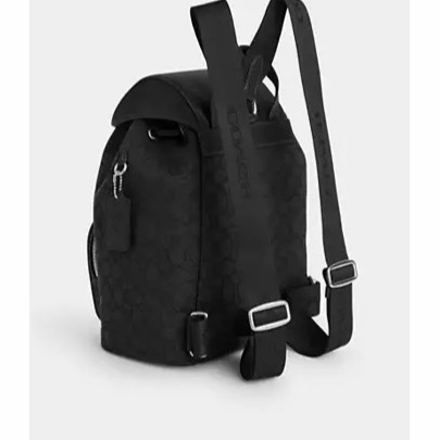 Coach 男女同款 翻蓋雙肩包均碼碼-4