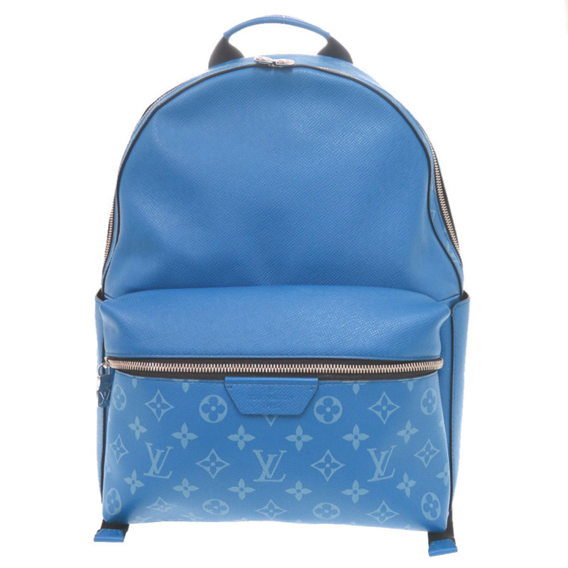 路易威登 Discovery 雙肩包 Taiga Rama Monogram M30409 IC 藍色日用包 LV 0436，成色極佳-0