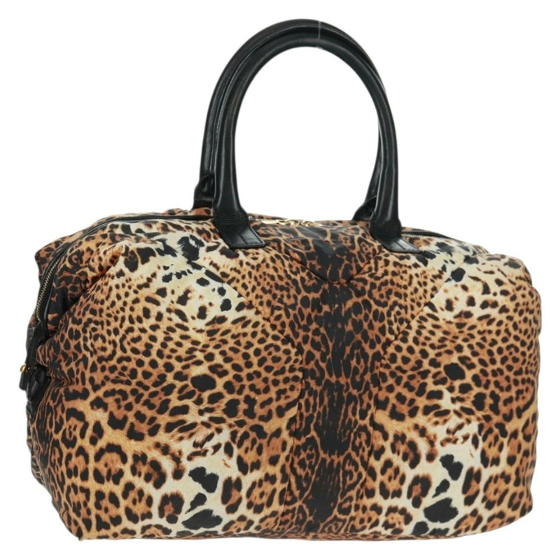 【日本直送】SAINT LAURENT 易 Boston Bag 尼龍皮革黃金色正品 am10602V-0