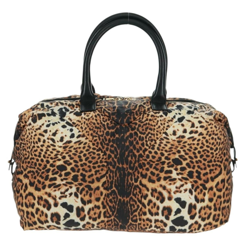 【日本直送】SAINT LAURENT 易 Boston Bag 尼龍皮革黃金色正品 am10602V-12