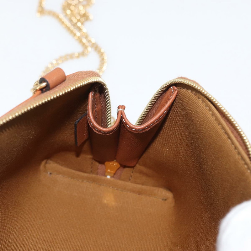 【日本直送】CELINE Triomphe 鏈條肩背包 PVC 米色 金色 正品 ka1661M-19