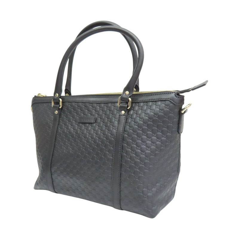 黑色 壓紋 牛皮 兩用包 449656【GUCCI 古馳】 449656-2