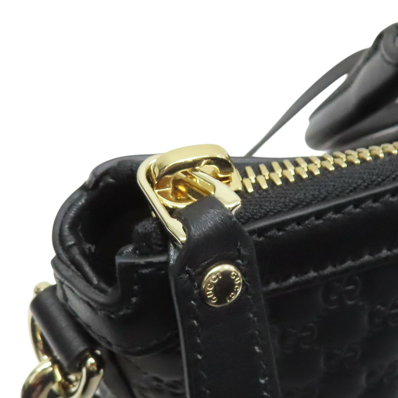 黑色 壓紋 牛皮 兩用包 449656【GUCCI 古馳】 449656-19