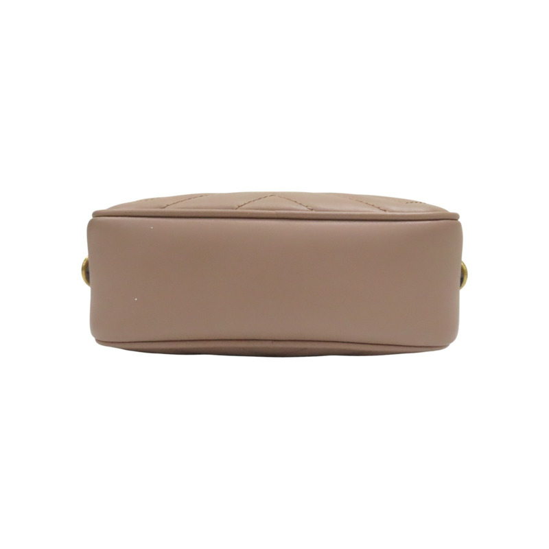 棕色 牛皮 GG Marmont 相機包 肩背包 448065【GUCCI 古馳】 448065-3