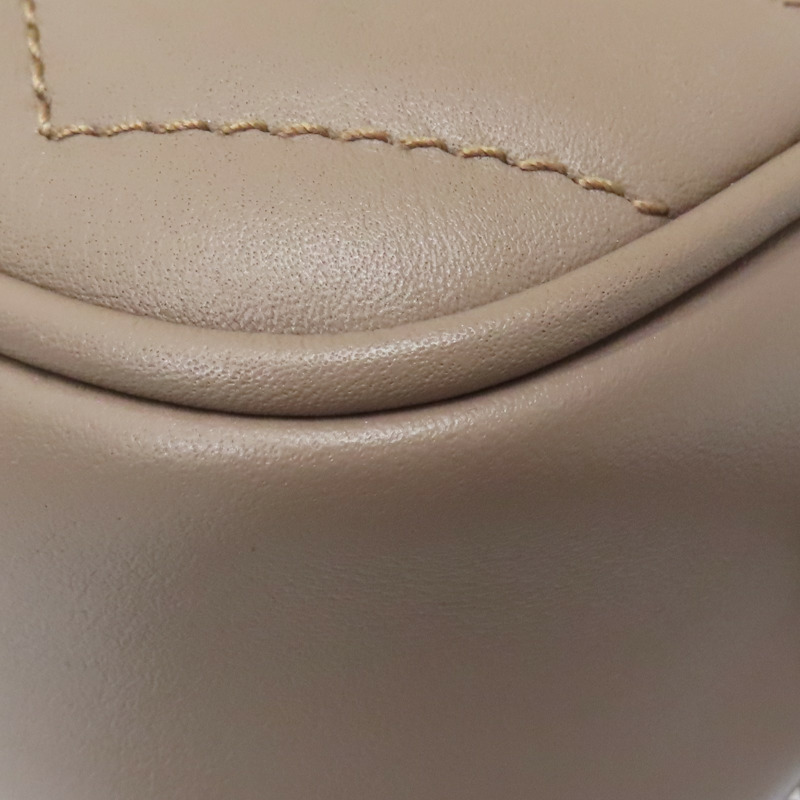 棕色 牛皮 GG Marmont 相機包 肩背包 448065【GUCCI 古馳】 448065-13