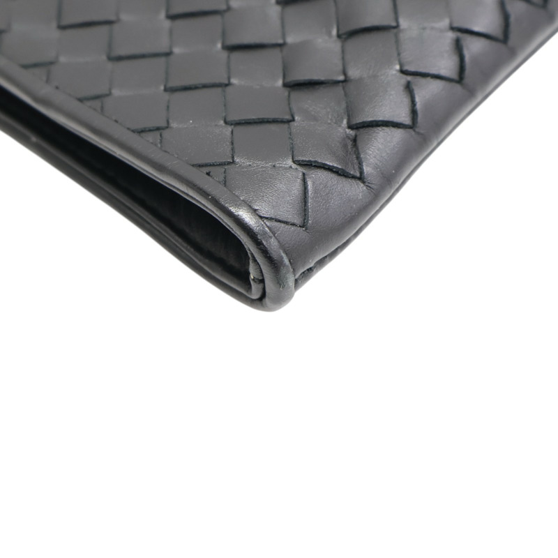 黑色 編織羊皮 手拿包【BOTTEGA VENETA BV 寶緹嘉】-10