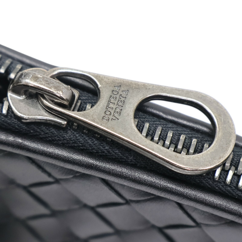 黑色 編織羊皮 手拿包【BOTTEGA VENETA BV 寶緹嘉】-13