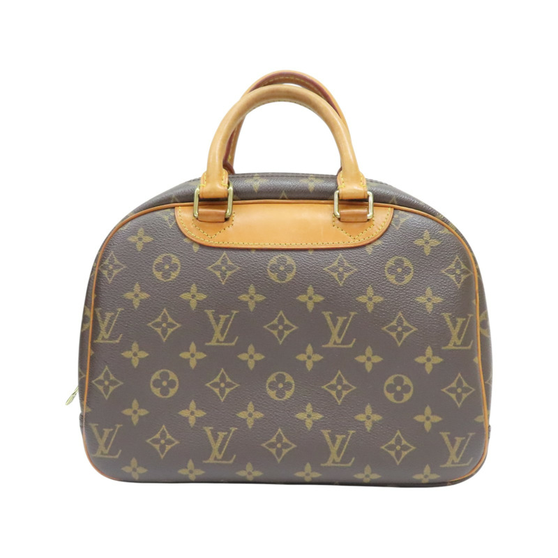棕色 原花帆布 Trouville 手提包 M42228【LOUIS VUITTON LV 路易威登】 M42228-1