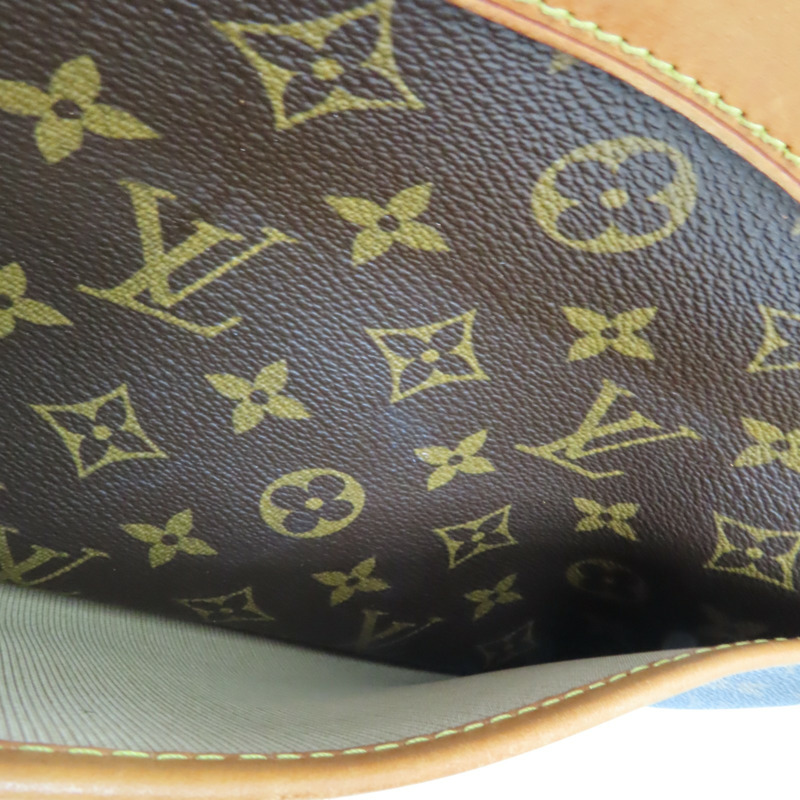 棕色 原花帆布 Trouville 手提包 M42228【LOUIS VUITTON LV 路易威登】 M42228-7