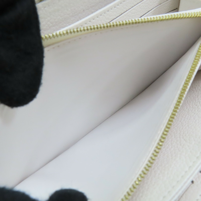 綠/米白色 原花牛皮 Zippy 拉鍊長夾 M81280【LOUIS VUITTON LV 路易威登】 M81280-5