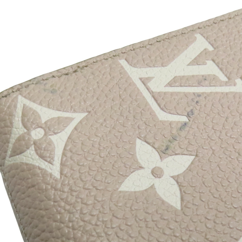 綠/米白色 原花牛皮 Zippy 拉鍊長夾 M81280【LOUIS VUITTON LV 路易威登】 M81280-16