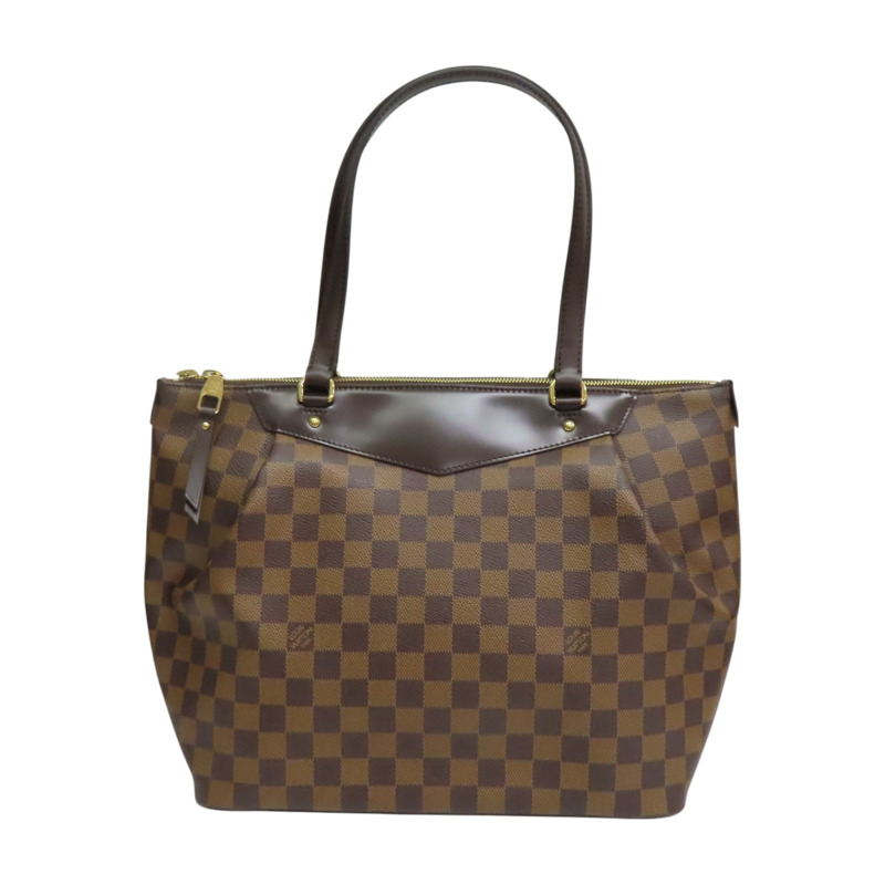 棕色 棋盤格 帆布 Westminster GM 肩背包 N41103【LOUIS VUITTON LV 路易威登】 N41103-1