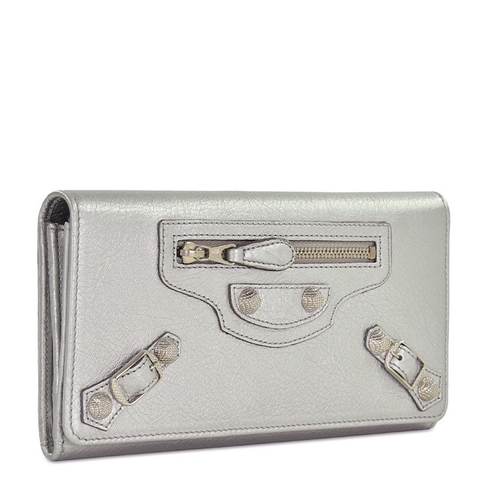 Balenciaga 女士 徽標錢包均碼碼長：20CM 寬：3CM高：13CM-1