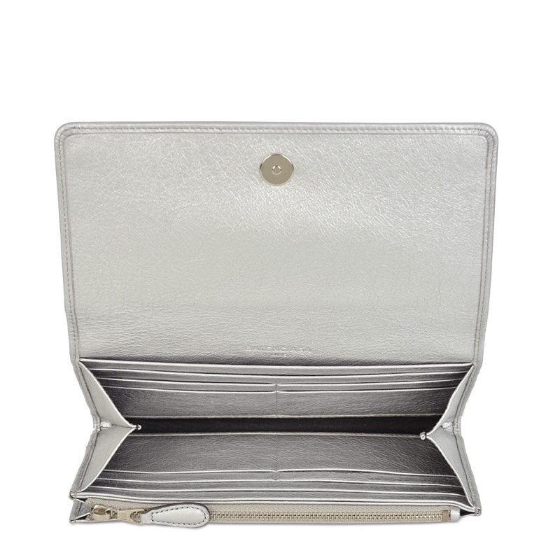 Balenciaga 女士 徽標錢包均碼碼長：20CM 寬：3CM高：13CM-3