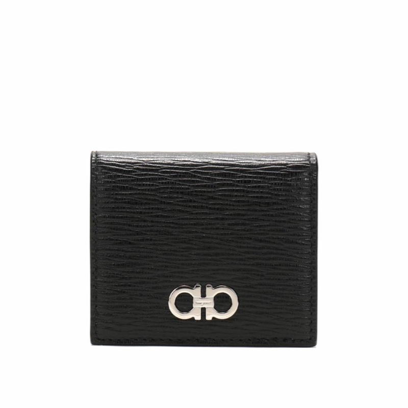 Salvatore Ferragamo 女士 LOGO 零錢包均碼碼長：8cm、寬：3cm、高：6.5cm-0
