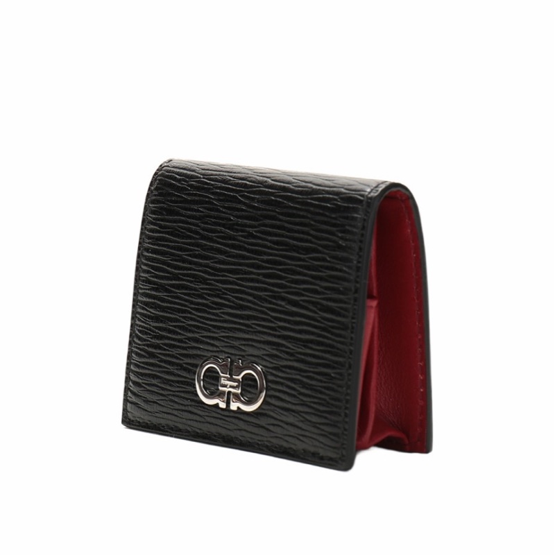 Salvatore Ferragamo 女士 LOGO 零錢包均碼碼長：8cm、寬：3cm、高：6.5cm-1