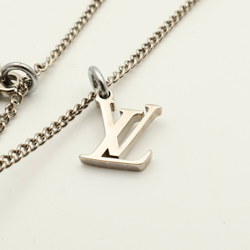 LOUIS VUITTON 金屬Monogram Charms Necklace項鍊-5