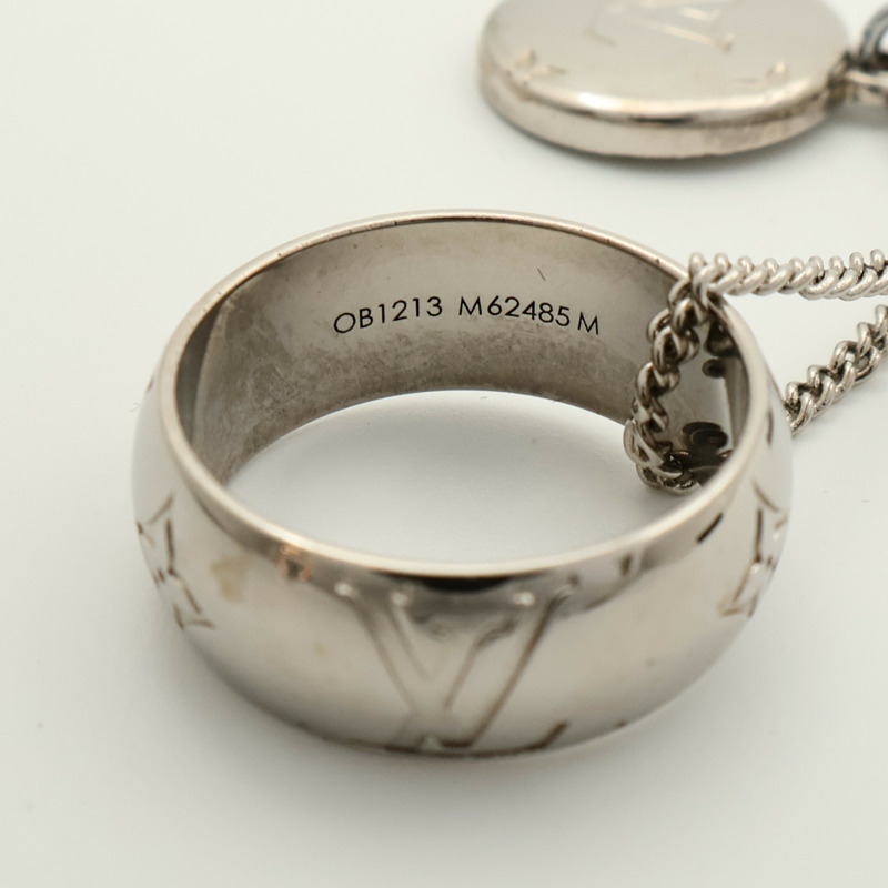 LOUIS VUITTON 金屬Monogram Charms Necklace項鍊-7