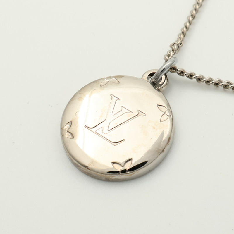 LOUIS VUITTON 金屬Monogram Charms Necklace項鍊-8