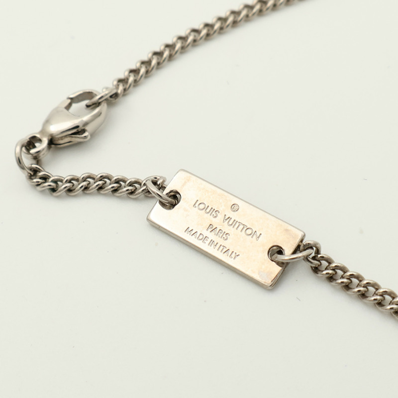 LOUIS VUITTON 金屬Monogram Charms Necklace項鍊-9