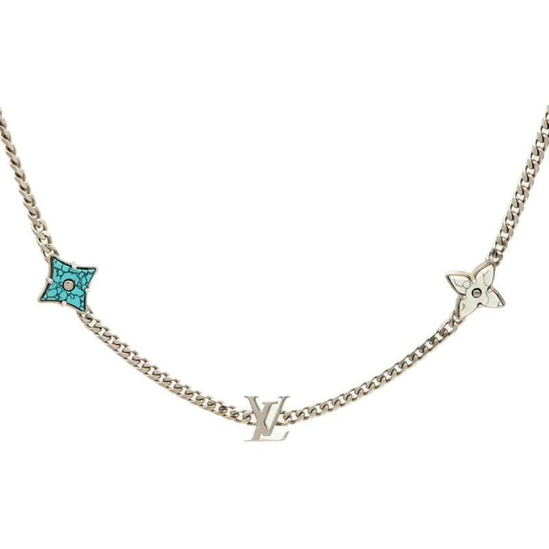 LOUIS VUITTON 金屬Collier Monogram Sunrise項鍊-0