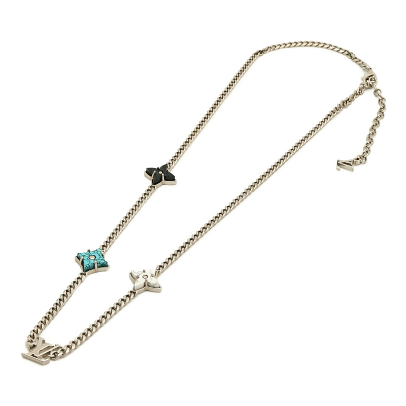 LOUIS VUITTON 金屬Collier Monogram Sunrise項鍊-2