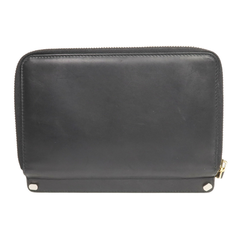 BALENCIAGA 牛皮皮革Round Zip Wallet長錢包-2