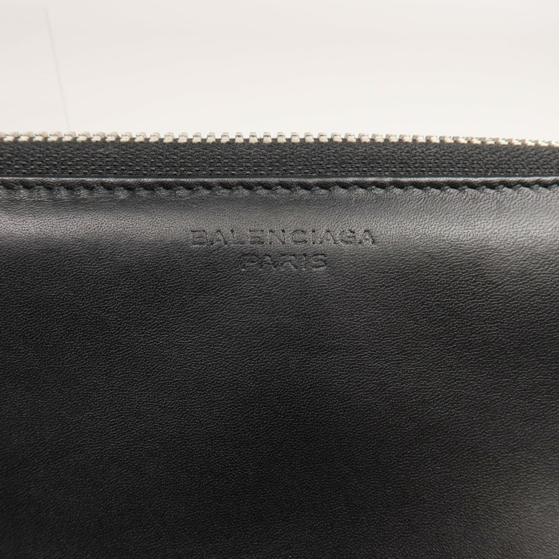 BALENCIAGA 牛皮皮革Round Zip Wallet長錢包-3
