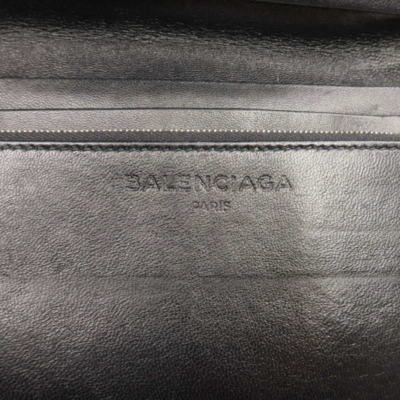 BALENCIAGA 牛皮皮革Round Zip Wallet長錢包-6