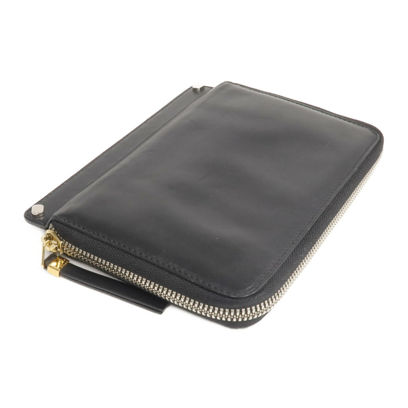 BALENCIAGA 牛皮皮革Round Zip Wallet長錢包-12