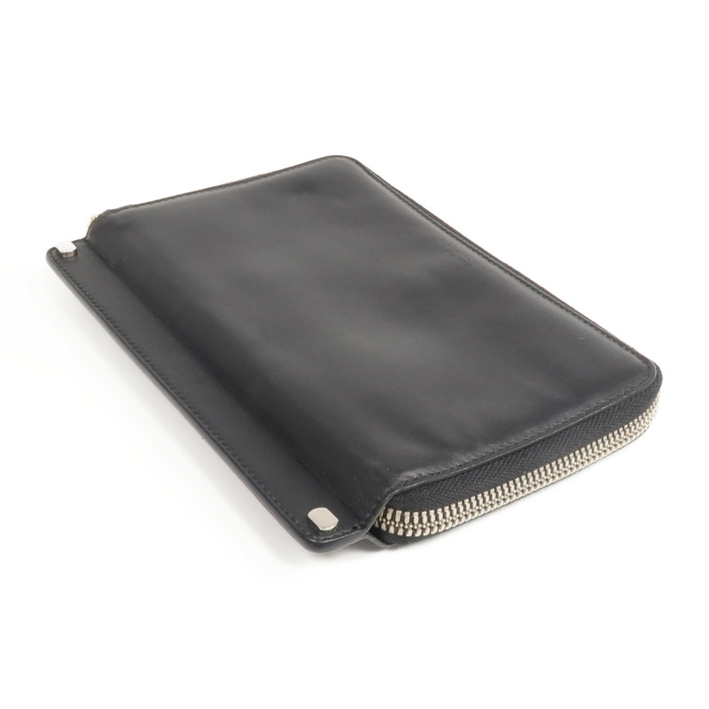 BALENCIAGA 牛皮皮革Round Zip Wallet長錢包-13