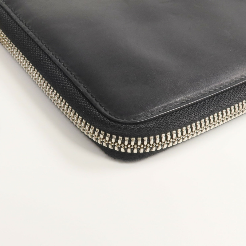 BALENCIAGA 牛皮皮革Round Zip Wallet長錢包-14