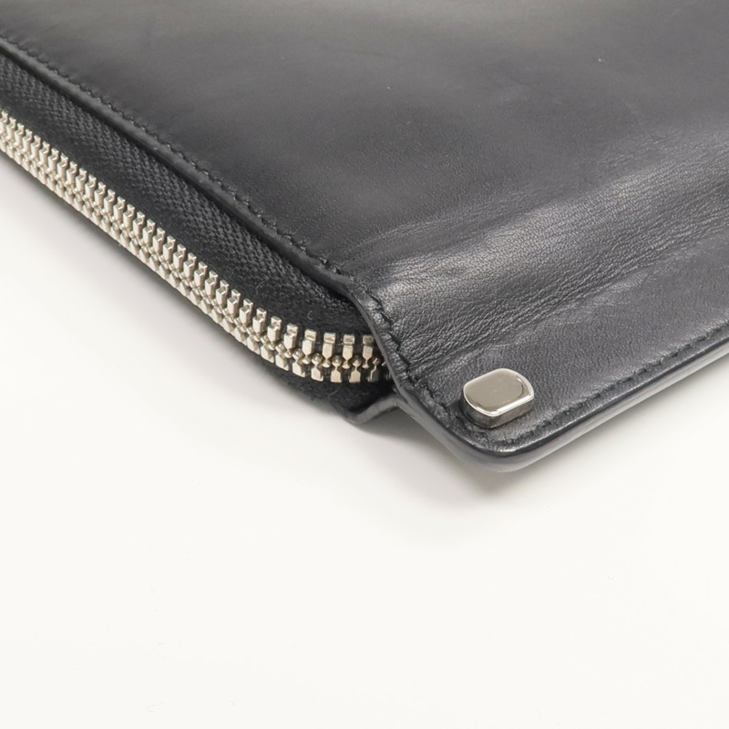 BALENCIAGA 牛皮皮革Round Zip Wallet長錢包-16