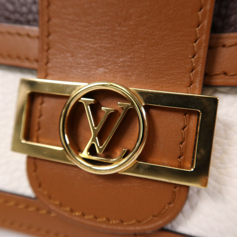 LOUIS VUITTON Taurillon Dauphine Bum Bag金扣腰包-5