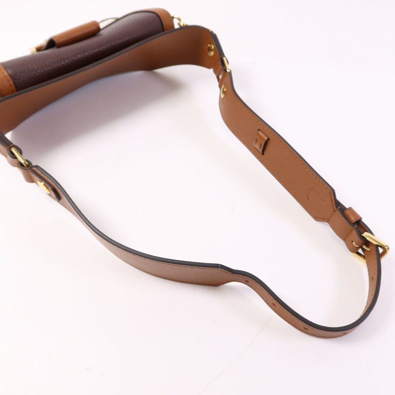 LOUIS VUITTON Taurillon Dauphine Bum Bag金扣腰包-7