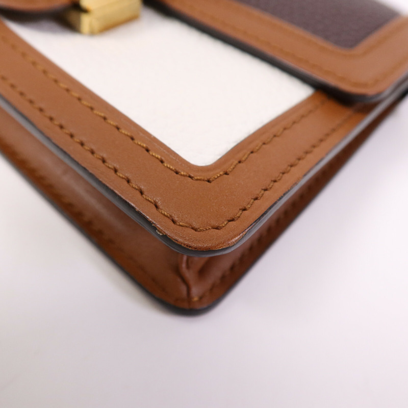 LOUIS VUITTON Taurillon Dauphine Bum Bag金扣腰包-9