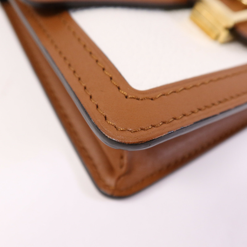 LOUIS VUITTON Taurillon Dauphine Bum Bag金扣腰包-10