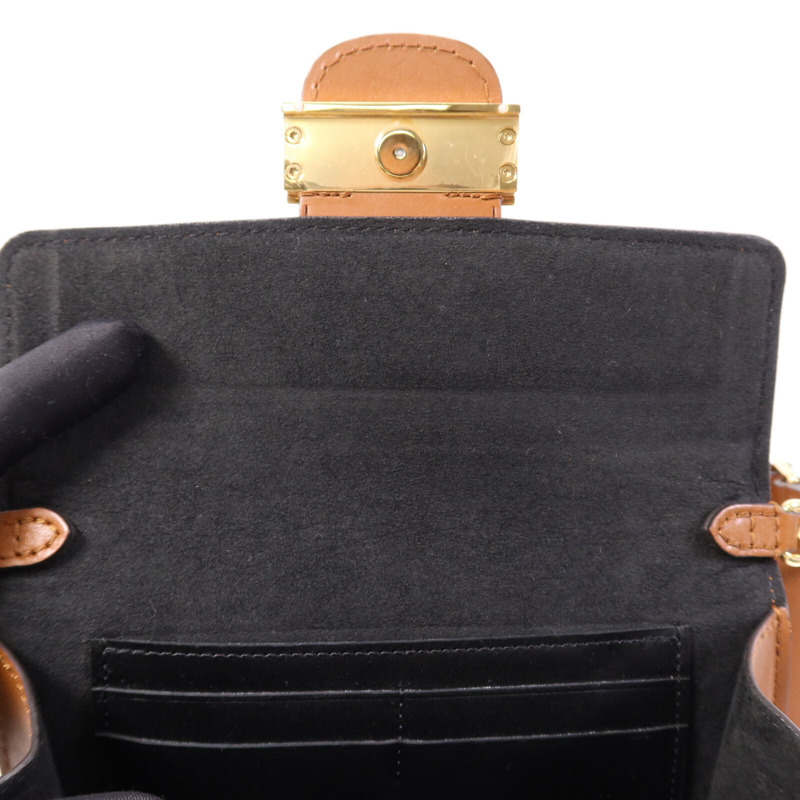 LOUIS VUITTON Taurillon Dauphine Bum Bag金扣腰包-13