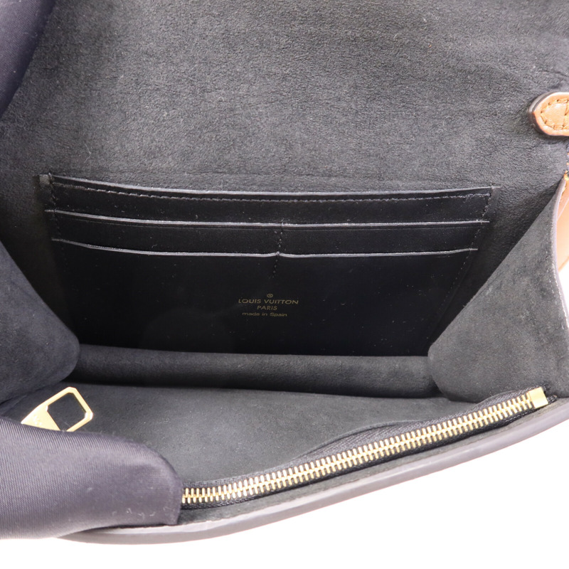 LOUIS VUITTON Taurillon Dauphine Bum Bag金扣腰包-14