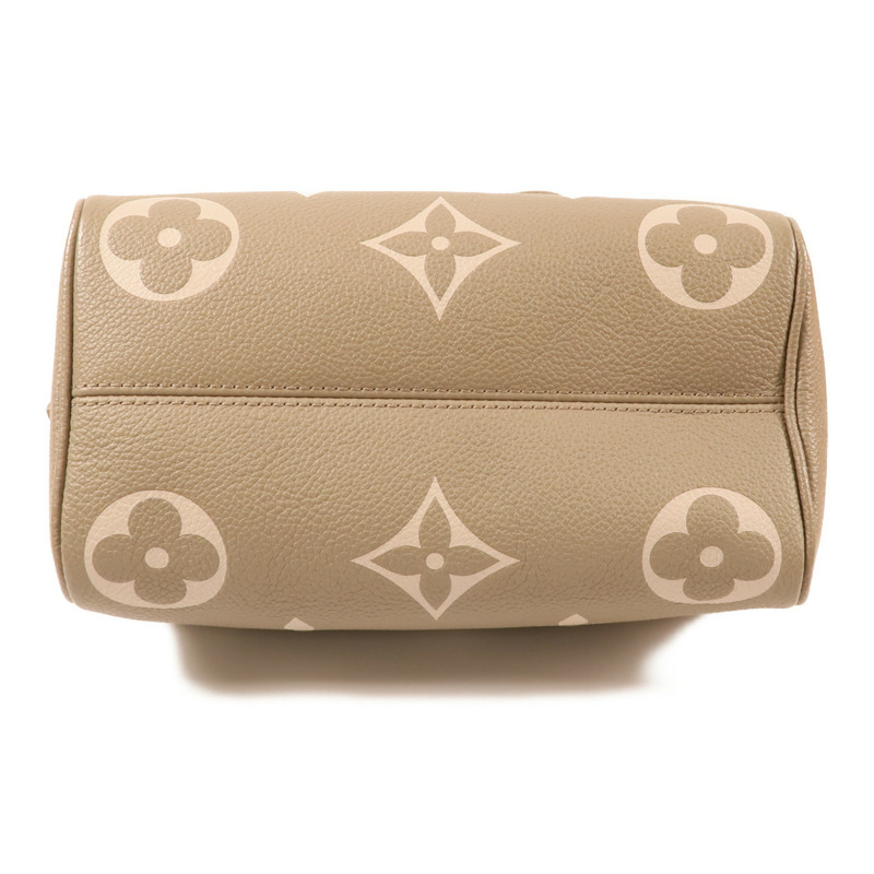LOUIS VUITTON Monogram Empreinte Speedy Bandouliere 20金扣手挽肩背兩用袋-3