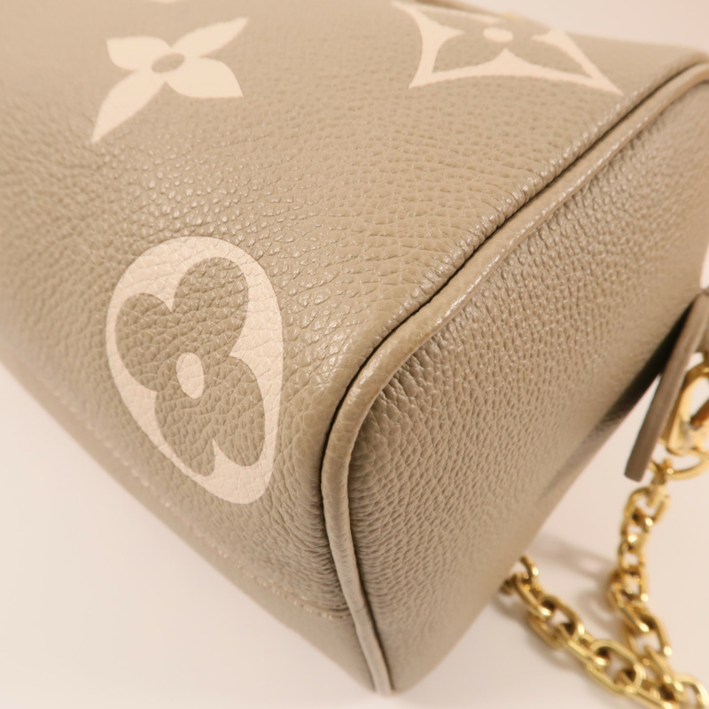 LOUIS VUITTON Monogram Empreinte Speedy Bandouliere 20金扣手挽肩背兩用袋-8