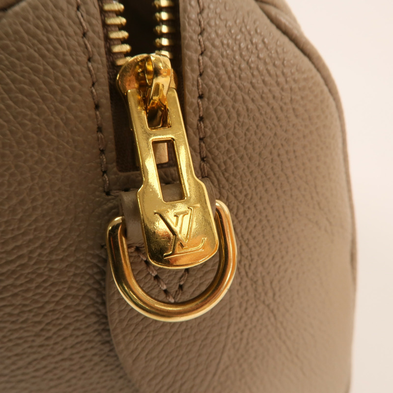 LOUIS VUITTON Monogram Empreinte Speedy Bandouliere 20金扣手挽肩背兩用袋-14