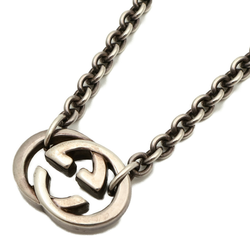 GUCCI 925純銀GG Necklace項鍊-2