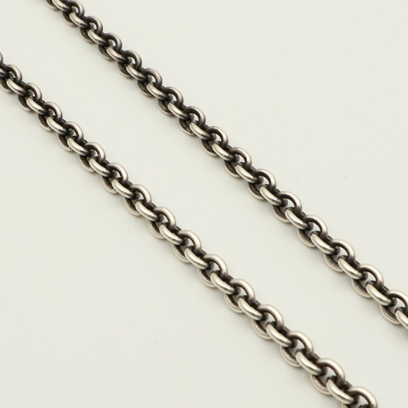 GUCCI 925純銀GG Necklace項鍊-3