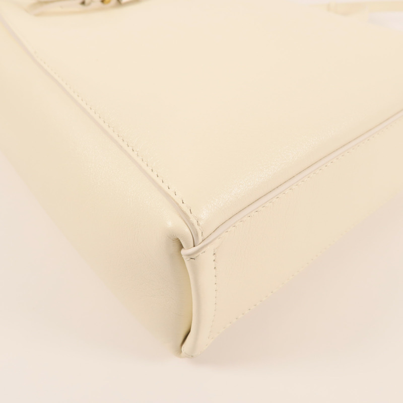 GIVENCHY 牛皮皮革Small Voyou銀扣手挽肩背兩用袋-6