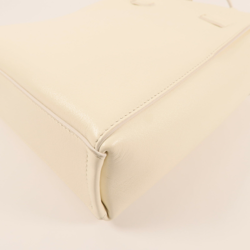 GIVENCHY 牛皮皮革Small Voyou銀扣手挽肩背兩用袋-7