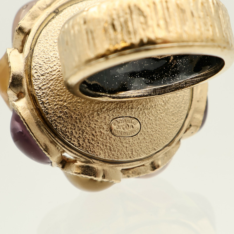 CHANEL 金屬Ring戒指US#6.5-3