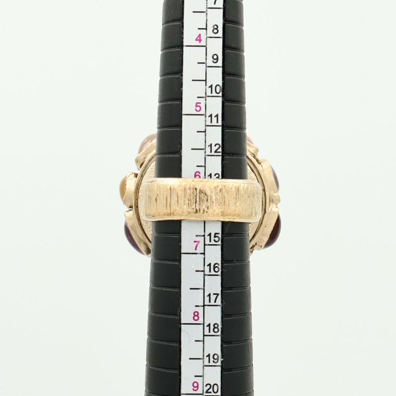 CHANEL 金屬Ring戒指US#6.5-4