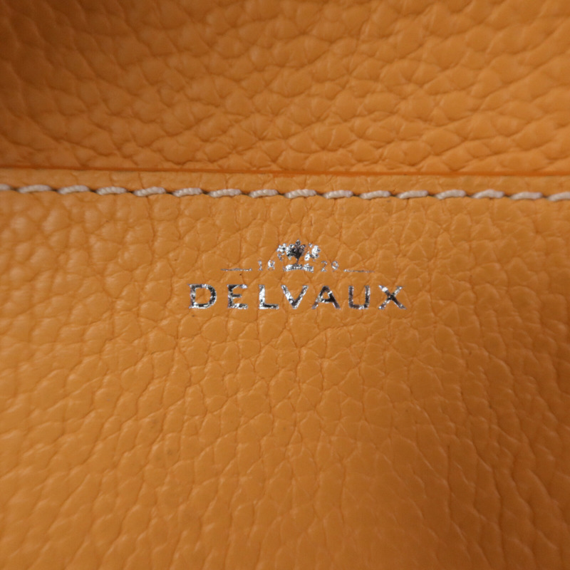 Delvaux Taurillon Soft Pin Mini Bucket手挽袋-5